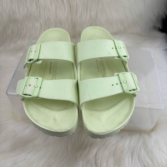 Birkenstock Mint Green Woman Sandals - Picture 1 of 8